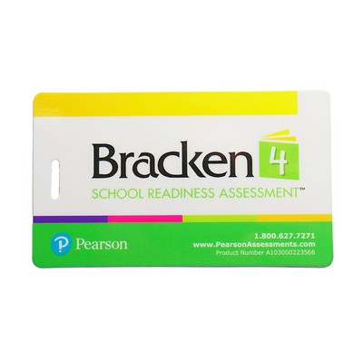 USA Made Laminated Event Tag (2.5"x4.25") Rectangle