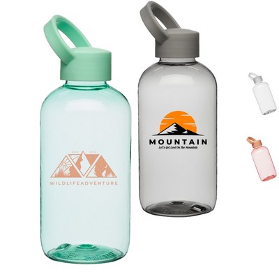 20 oz. Flexi-Grip easy squeeze Sports Water Bottle w/ Handle