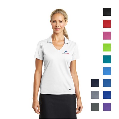 Nike® Women's Dri-FIT® Vertical Mesh Embroidered Polo