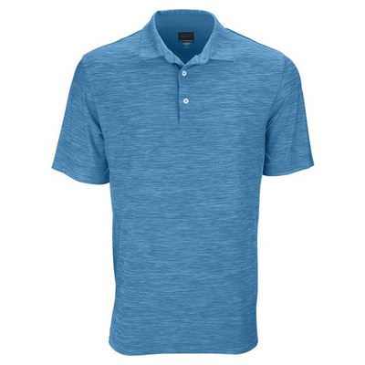 Greg Norman Play Dry Heather Solid Polo